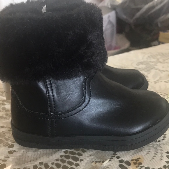 Black todddler boots - Picture 2 of 5